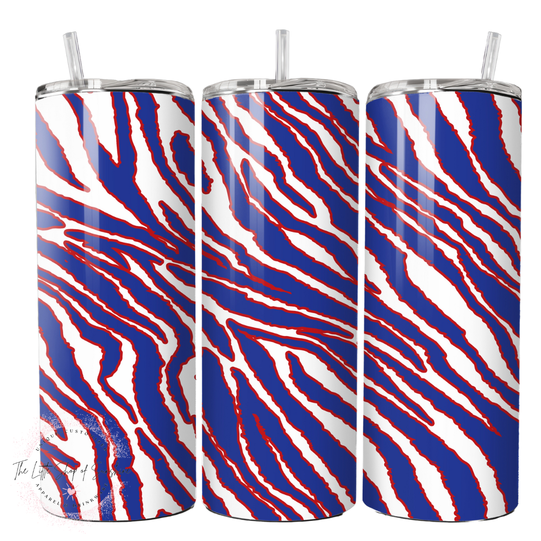 Bills Zubaz Tumbler 20oz
