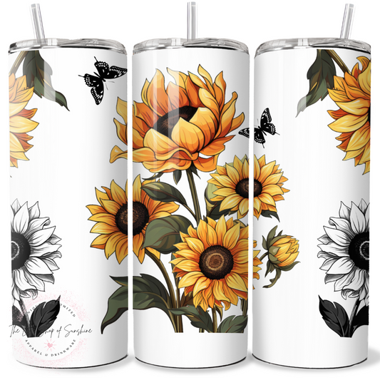 Sunflower Tumbler 20oz
