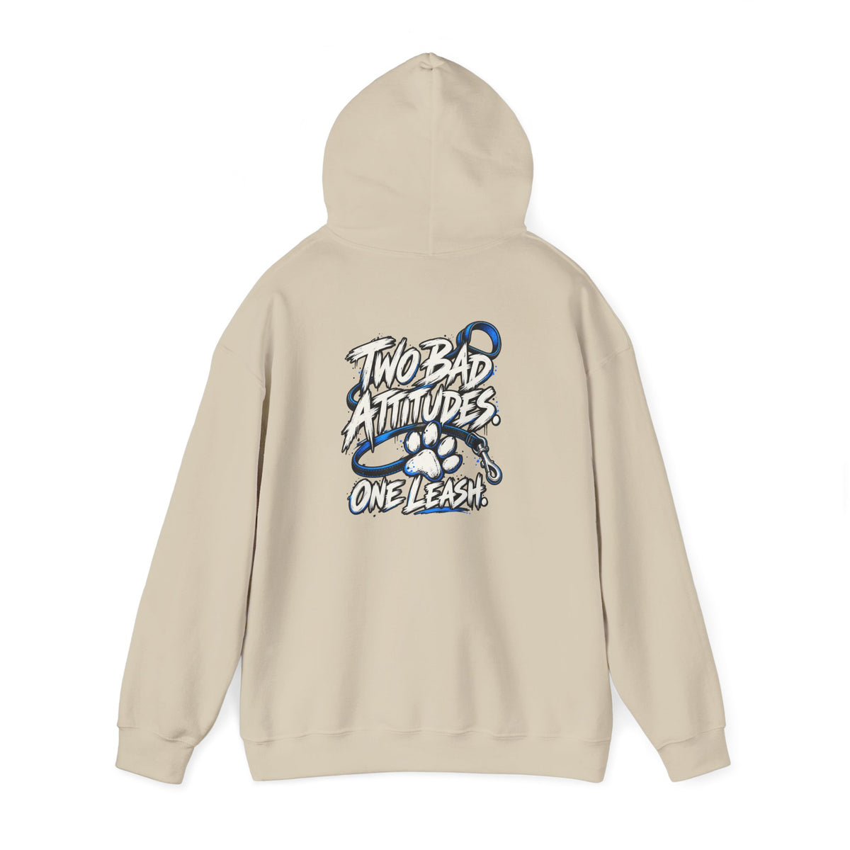 Two Bad Attitudes One Leash Dog Lover Hoodie