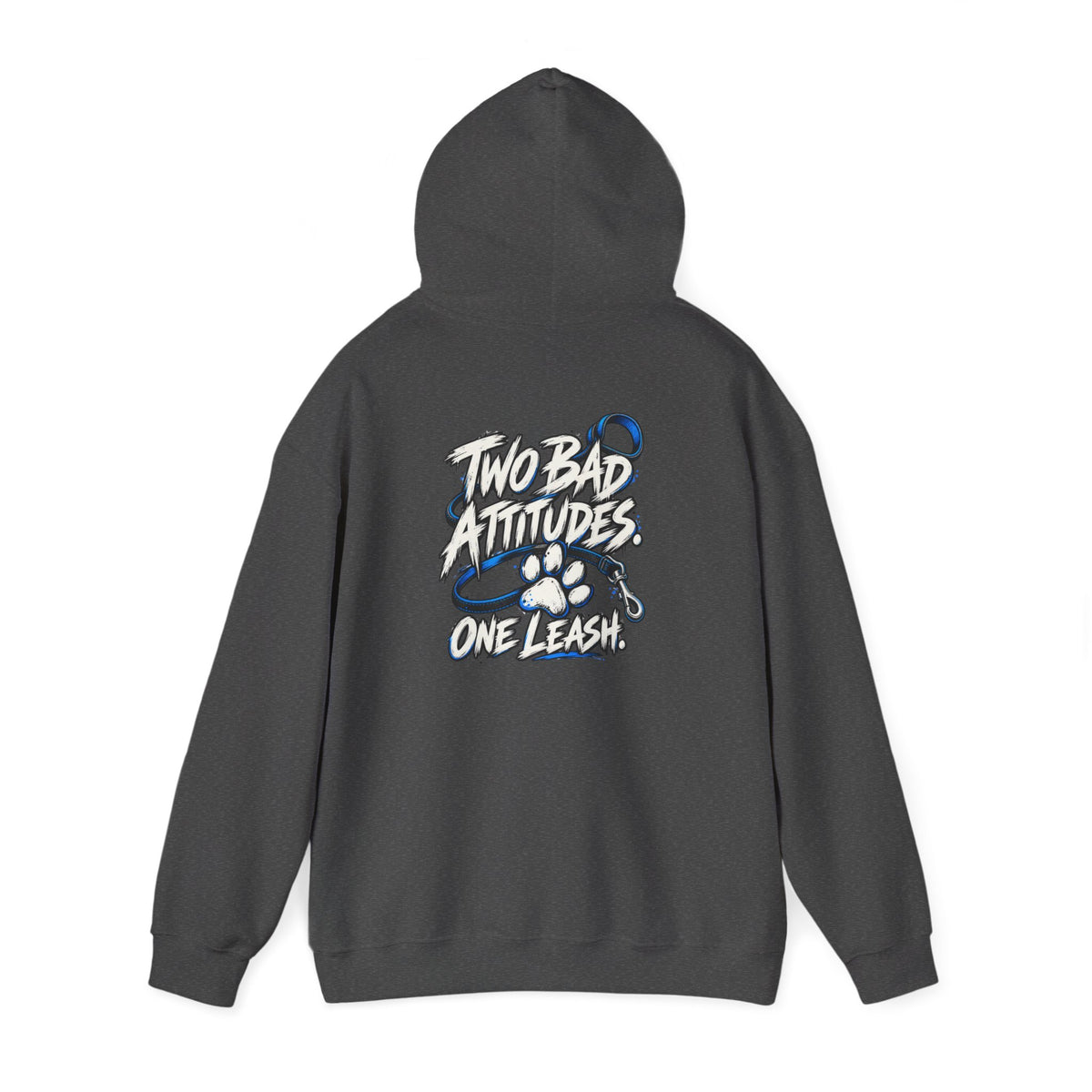 Two Bad Attitudes One Leash Dog Lover Hoodie