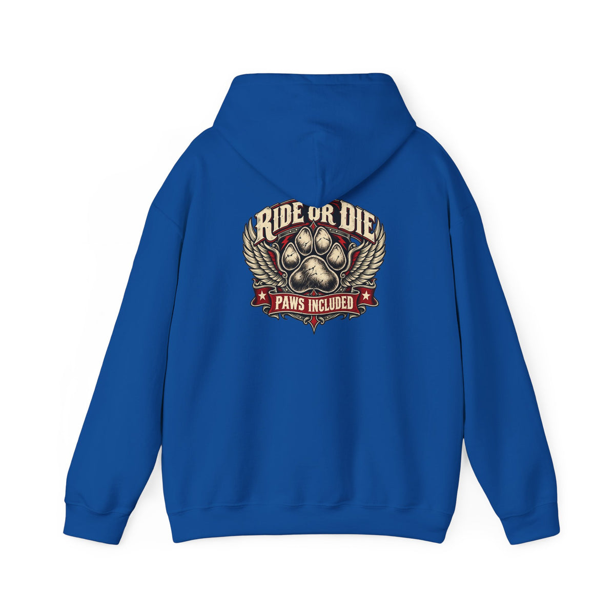 Ride or Die Paws Included Dog Lover Hoodie