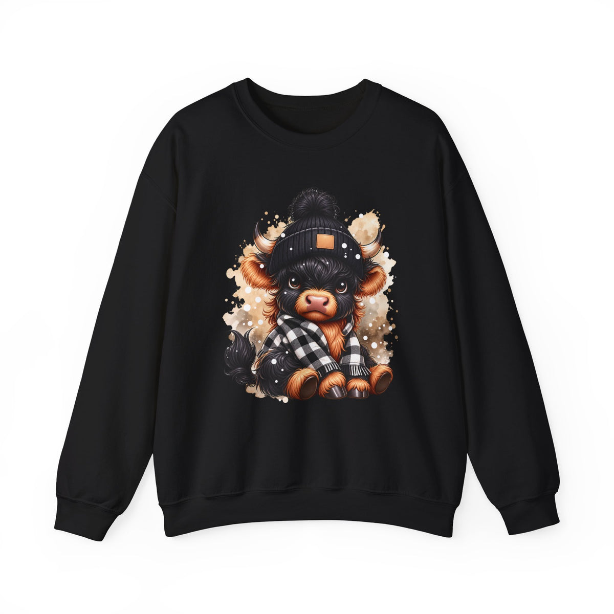 Cozy Buffalo Beanie Crewneck Sweatshirt