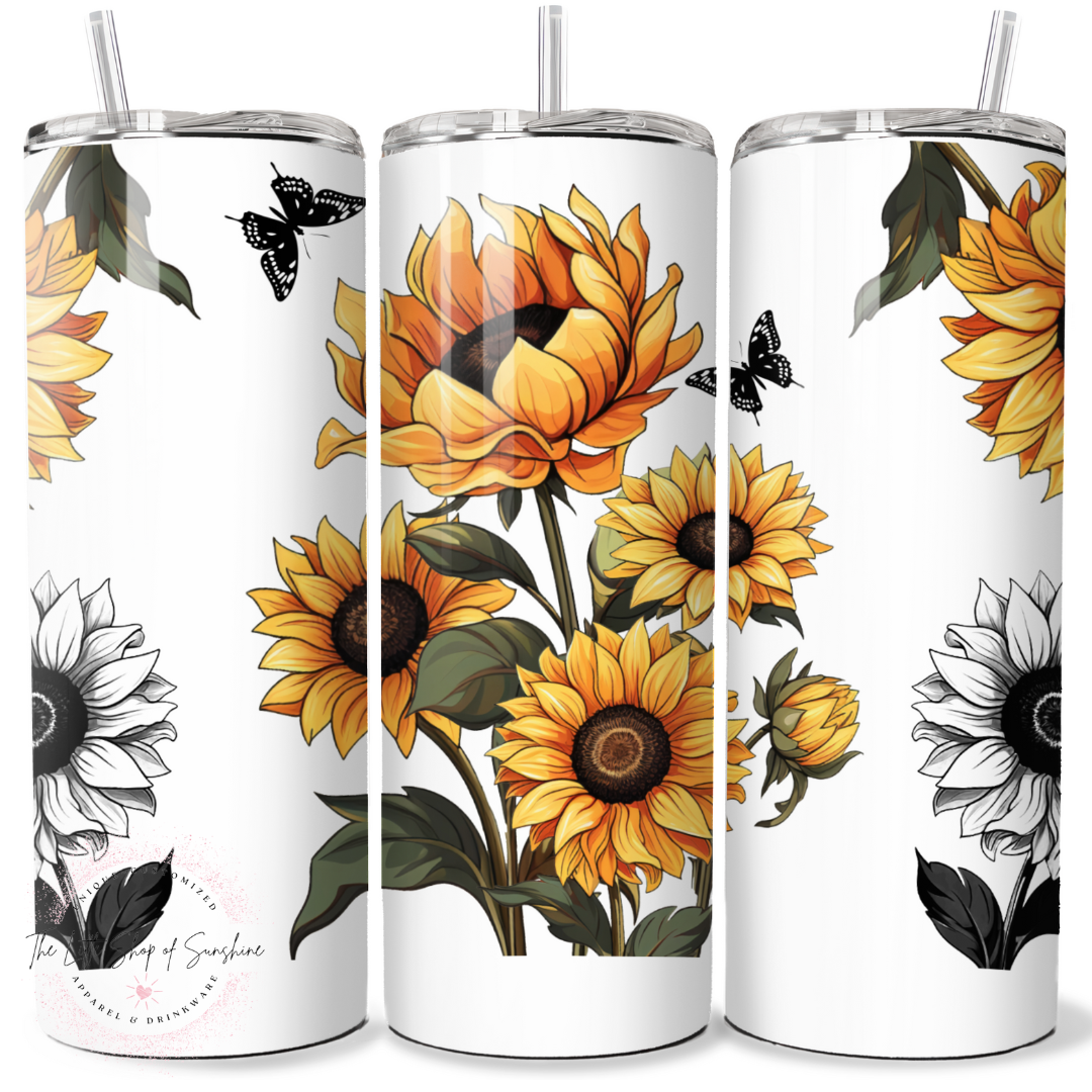Sunflower Tumbler 20oz